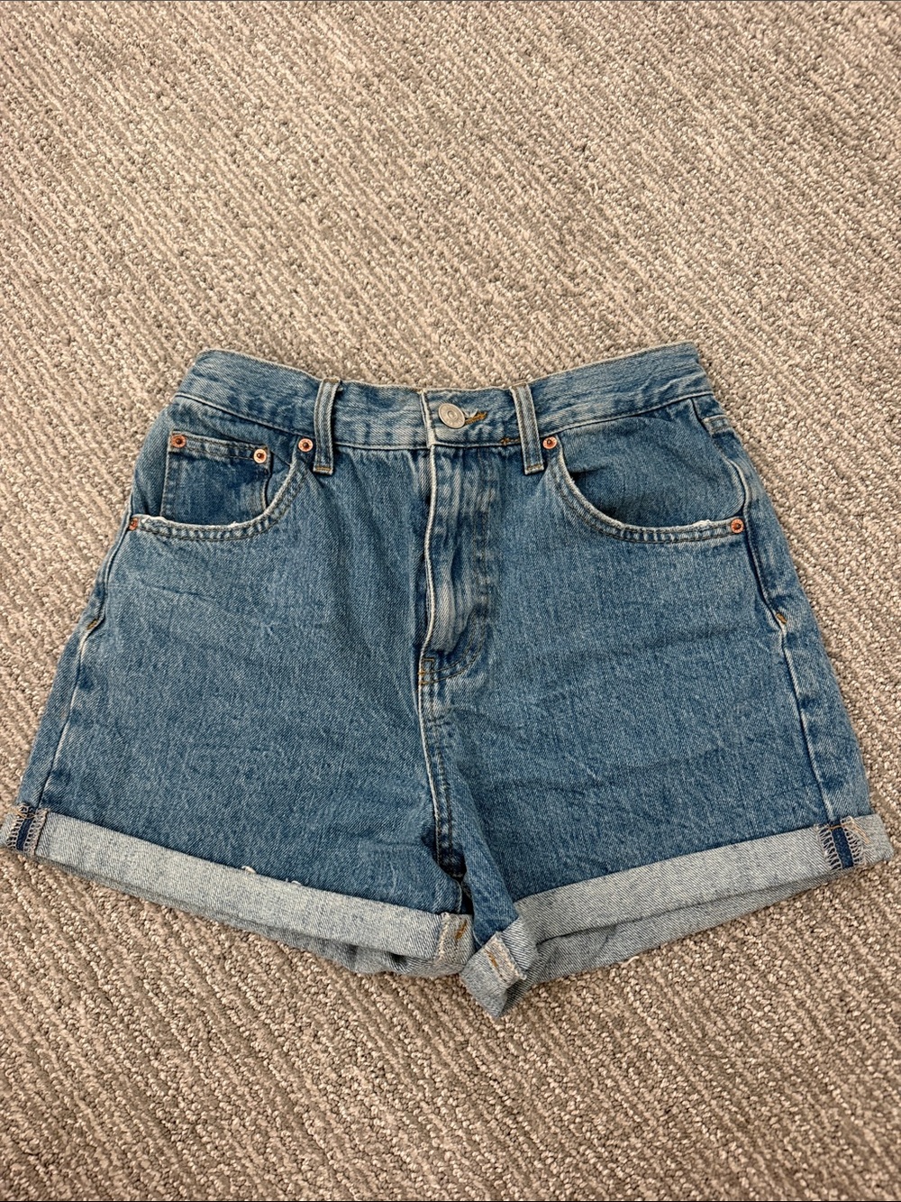 BDG Rolled-Hem Denim Shorts